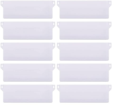 Vertikala persiennvikter, 10 st vertikala persienner lameller ersättningsbottensvikter lameller vertikala persienner tillbehör för fönster utan kedja, vit 127 mm