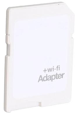 Leapiture Adaptador WiFi de Tarjeta TF a SD, transmisión inalámbrica, Conecta hasta 3 Dispositivos, Adaptador SD WiFi Plug and Play para teléfono y Tableta