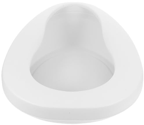 EXCEART Padella per Letto Antiperdita per Anziani Design Ergonomico e Portatile Orinatoio Femminile per Pazienti Allettati Vaso da Notte Leggero e Facile da Pulire Uso Ospedaliero