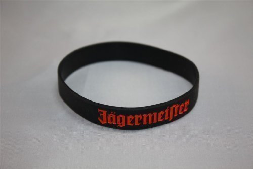 8 x Jägermeister Freundschaftsarmband im Set ! Silikon Armband