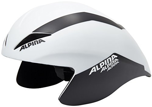 ALPINA ELEXXION TT - Extrem Leichter, Aerodynamischer & Stoßabsorbierender Zeitfahrhelm Für Erwachsene