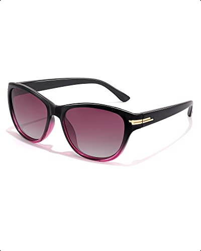 Myiaur Polarisierte Sonnenbrille Damen Retro - Stylische UV400-Schutzgläser für Outdoor-Aktivitäten