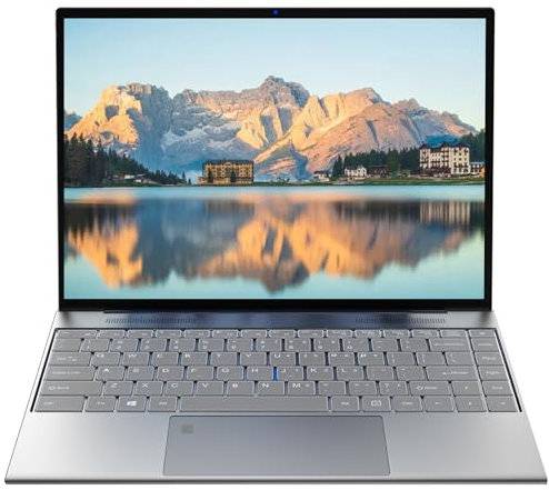 Morostron 16 Laptop Core i5, 2.5K FHD IPS Display, 16GB RAM 512GB SSD, W11 Metal Computer with Fingerprint Reader & Backlit Keyboard, Mini HDMI Interface USB3.0 Interface Dual-Band WiFi Webcam Slim