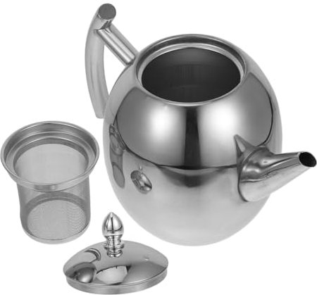 Gatuida Teiera Inossidabile Con Infusore Per Tè Kettle Stovetop Per Ristoranti e Hotel Resistente e Facile Per