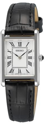 Seiko Damen Analog Uhr mit Leder Armband SWR107P1