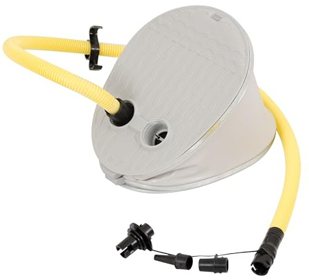 Sea Eagle A42 High Capacity Large Bellows Foot Pump for Use with Unsupported Fabric Inflatable Kayaks, iSUPS and Boats, Inflatable Pool Toys, Floats, Air Mattresses and More