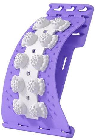 Dispositivo De Estiramiento De Espalda: Ajustes De Varios Niveles, Del Dolor De La Plataforma De La Columna Vertebral Y Soporte Lumbar, Tablero De Y De Punto De Acupuntura, Corrector