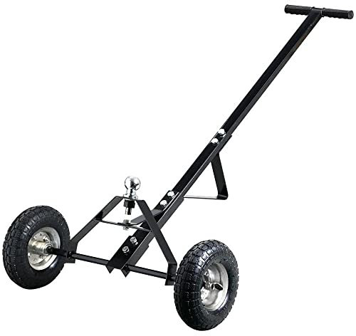 Oypla Metal Caravan Boat Jet Ski Trailer Dolly - Black - 275KG Load Capacity