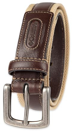 Columbia Men's Comfort Stretch Casual Fabric Belt