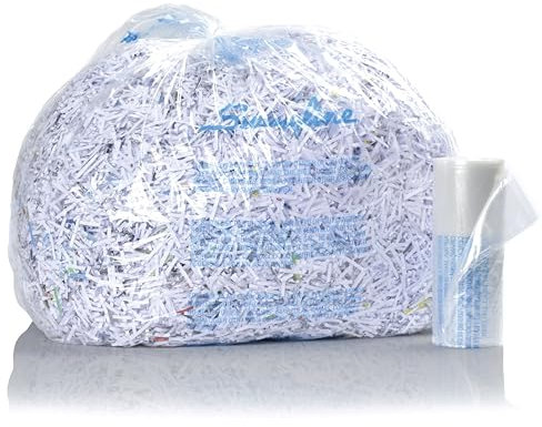 GBC Shredder Bags, For TAA Compliant Shredders, Plastic, 30-60 Gallon, 100/Pack (1145482)