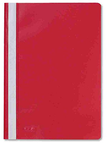 STYLEX 41150 Schnellhefter, PP-Material, rot
