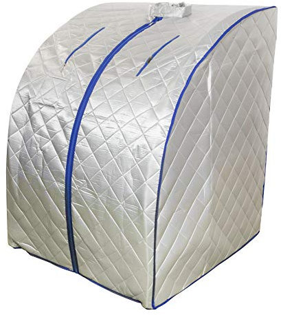 chi-enterprise Sauna Infrarouge Portable XL Deluxe, 1000 Watt - Sauna Infrarouge Portable, Pliable et Repliable