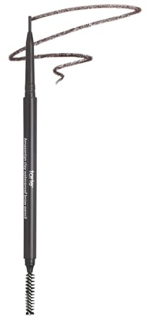 tarte Amazonian clay waterproof brow pencil – Eyebrow Pencil to Shape, Define & Fill with Vitamin E to Nourish Brows, Vegan & Cruelty-Free, full size, rich brown