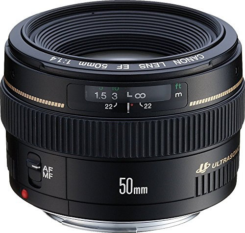 Canon EF 50 mm-f/1.4 USM Lens (Renewed)