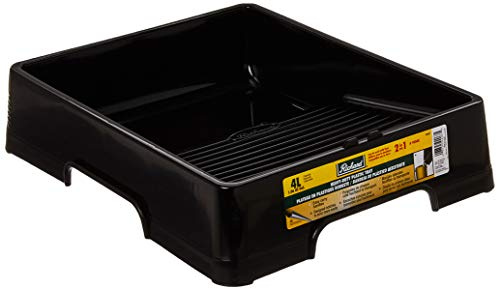 Richard 92067 HeavyDuty Jumbo Plastic Tray 91/2, 4Liter (1 gallon) , Black