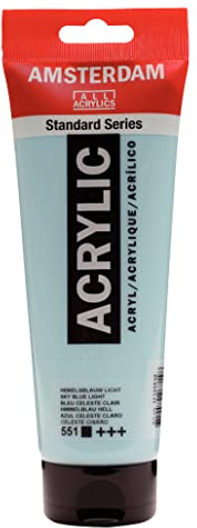 Amsterdam Standard Series Acrylfarbe Tube 250 ml Himmelblau Hell 551 (17125510)