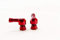 Puig 8100R Ventile Durchmesser-Lochfelge 8,3 mm Rot