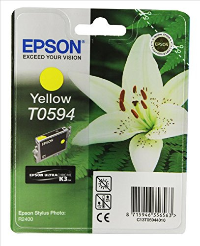 Epson T0594 bläckpatron lilja, enpack gul
