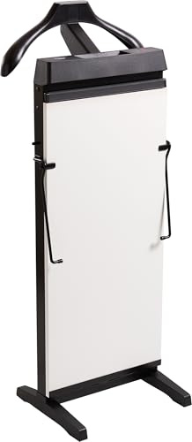 The Corby 3300 Trouser Press in White Wood Effect Finish