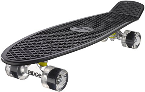 Ridge Skateboards 27 Nickel Mini Cruiser - Skateboard, 69cm, Hecho en el Reino Unido