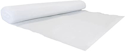 pemmiproducts Schneematte auf Rolle 1,0 x 25 m ca.1 cm dick, 25 m², schwer entflammbar DIN 4102 B1 (EUR 2,58/m²), Kunstschnee, Dekoschnee