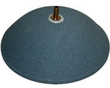 200mm (8 Inch) Dome Pond Airstone, High Output Heavy Duty Sintered Large Dome Air Stone, for Koi Fish Pond or Large Aquarium Aeration | Bubble Diffuser used with Air Pumps and Fish Tanks