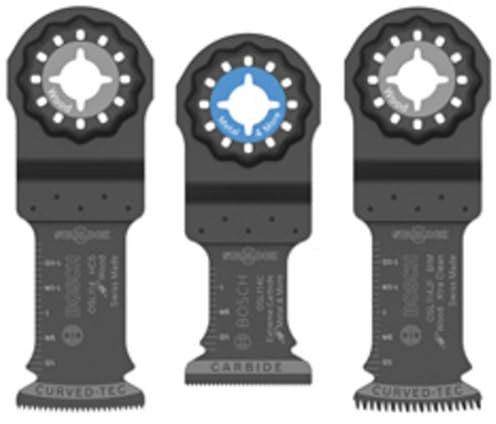 Bosch OSL003VP 3 pc. Starlock® Oscillating Multi-Tool Accessory Blade Set