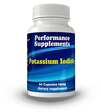 Potassium Iodide 65mg Capsules – Thyroid Iodine Support, 60 Ct