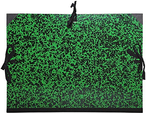 Exacompta 531200E - Carpeta de dibujo annonay con cintas, B4, verde