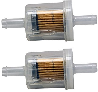 Briggs & Stratton Genuine OEM 691035 40 Micron Fuel Filter (2 Pack)