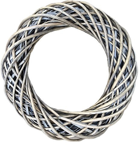 Large Antique Wash Willow Ring Wreath 48cm Diameter