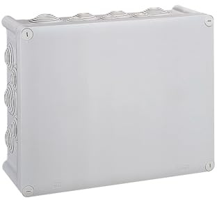 092092 Boîte De Dérivation Rectangulaire Plexo Dimensions 360x270x124mm - Gris Ral 7035 - Legrand
