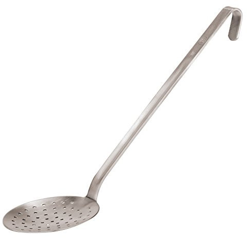 Paderno 11971-01 Schiumarola Unipezzo Manico Corto, in Acciaio Inox, 9 cm, Inossidabile