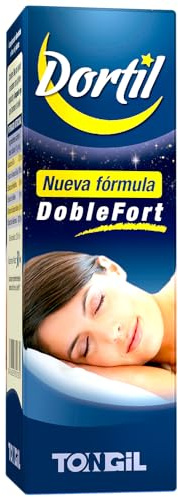 Dortil DobleFort Gotas para Dormir | Mejora del Sueño y Reducción del Estrés | Con Tila, Amapola, Melisa, Pasiflora y Valeriana | Apto para Adultos y Niños | Vegano | 30 ml | TONGIL