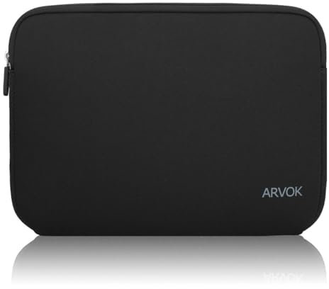 Arvok 11-13 Zoll Laptoptasche für 13 Zoll iPad Pro M4, iPad Air M2 2024, Notebook Tasche Hülle für 12,9 Zoll iPad Pro M2, 13 MacBook Pro M3/M2, Laptophülle für 12,4 Galaxy Tab S9+, Surface Pro 10/9