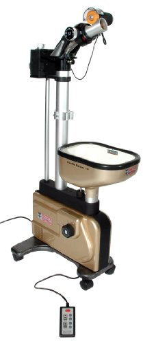 Practice Partner Table Tennis Robot With Net - Gold/Black