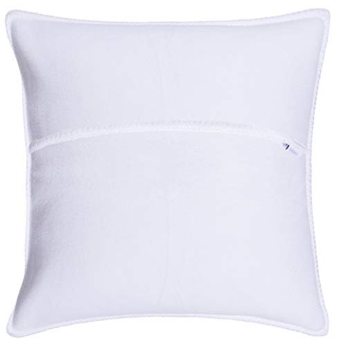 Zoeppritz since 1828 'Cuscino, Cuscino Decorativo, Cuscino Decorativo, in Poliestere, Viscosa, 000 White, 50 x 50 cm
