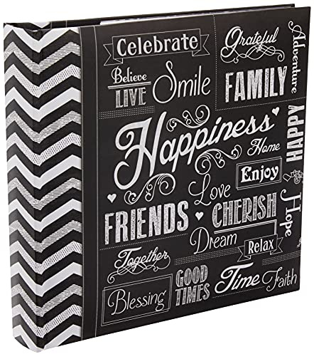 Pioneer Photo Albums EV-246CHLK Happiness Photo Album 4 x 6 Inch