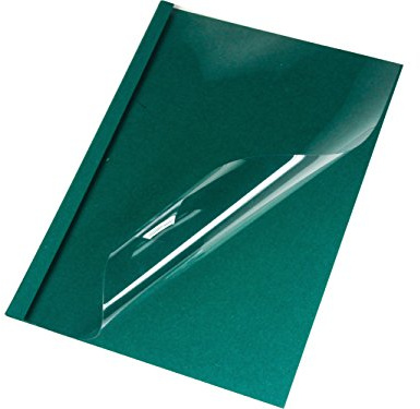 LMG LMG Bmdlem Gr R1.5 Thermal Binding Covers Linen Texture Matt Front, Filing Holes 1.5 mm Pack of 50