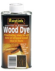 Rustins Wood Dye Dark Teak 250ml