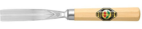 KIRSCHEN Werkzeuge 3139008 | Bildhauerbeitel mit Heft, Stich 39, gerade, 8mm