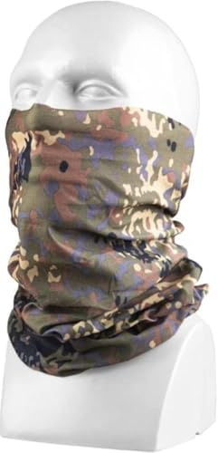 Miltec Echarpe Multi-Fonction Flecktarn Adulte Unisexe, Camo, Taille Unique
