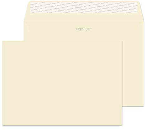 Blake Business - Cream Wove Envelopes C5 (162 x 229mm) - Pack of 50 - Premium 120GSM - FSC Certified - Cream Envelopes - Business/Office Supplies - Laser & Printer Compatible (61455)