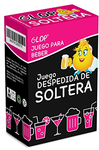 Glop Despedida de Soltera - Juego para Beber y Animar la Fiesta - Ideas Originales para la Novia - Bride to Be - Accesorios y Complementos - Artículos y Decoración para Despedida