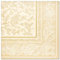 50 Servietten ROYAL Collection 1/4-Falz 40 cm x 40 cm champagner Ornaments 11681