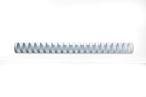 GBC CombBind Binding Combs, 28 mm, 240 Sheet Capacity, A4, 21 Ring, White, Pack of 50, 4028203