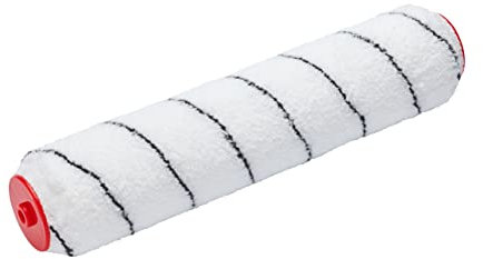 Rodillo profesional de microfibra de pelo medio ProDec Advance de 12 x 1,75 para un acabado liso con pinturas de emulsión en paredes y techos interiores.