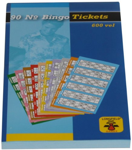 weiblespiele 360201 - Bingo-Tickets 1-90, Schwarz