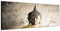 Wandbild auf Leinwand als Panorama in 150x50cm Buddha Statue Thailand