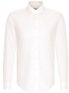 Seidensticker men's business shirt - shaped fit - non-iron - Kent collar - long sleeve - 100% cotton
